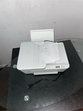 HP White All-in-One Printer, Scanner & Copier